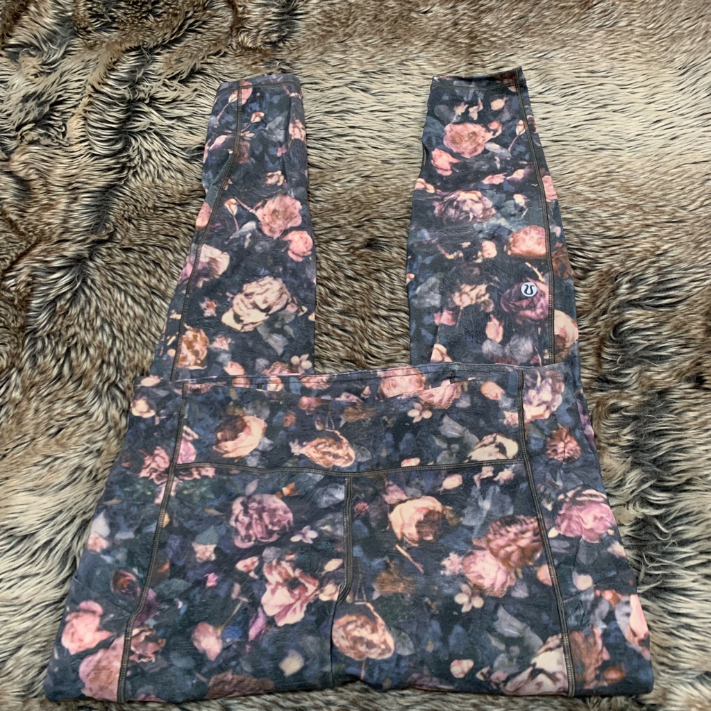 Lululemon Speed Up Tight *28" Frosted Rose Multi Size 8